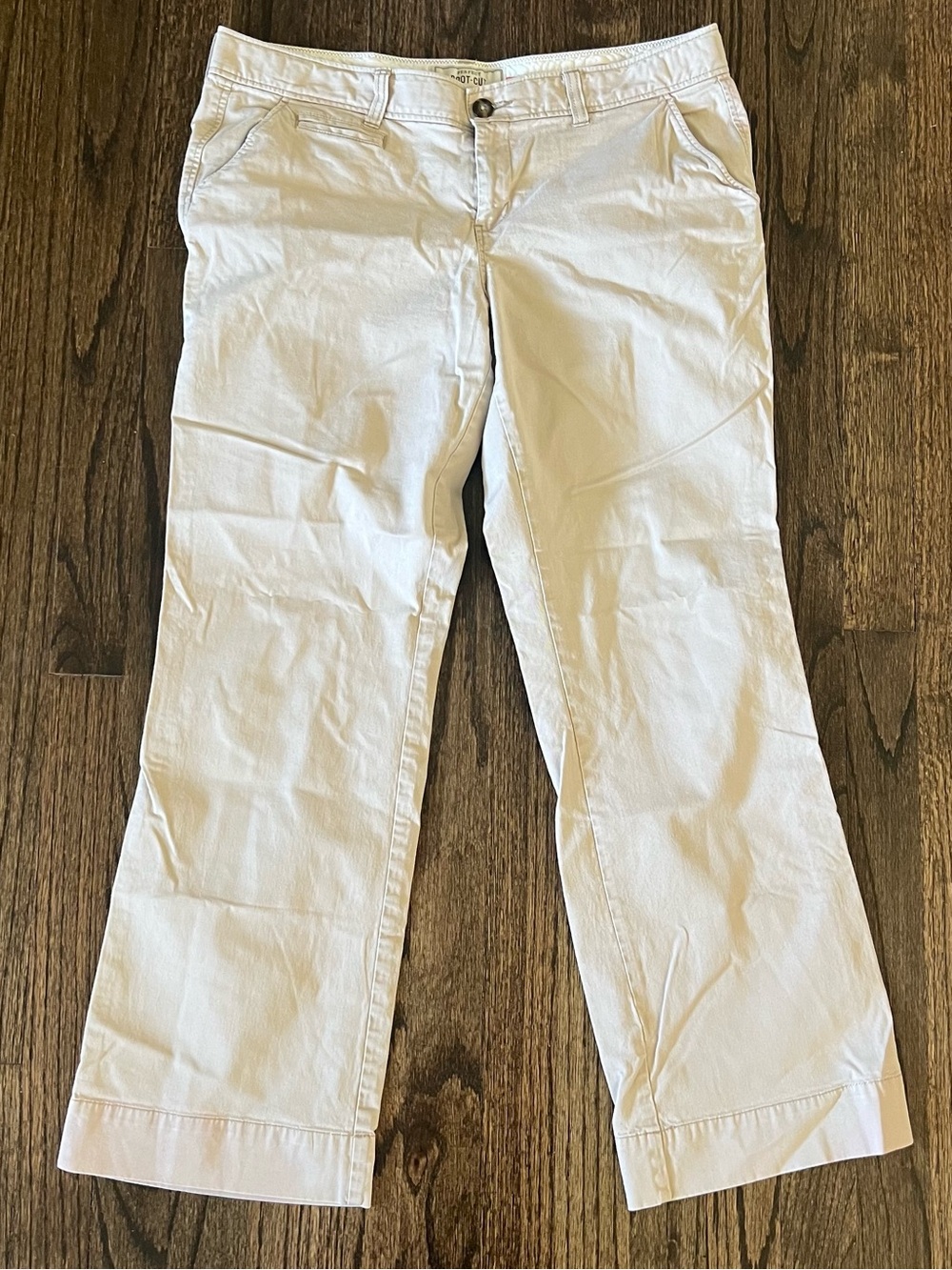 Old Navy Cream Straight-Leg Women's Jeans